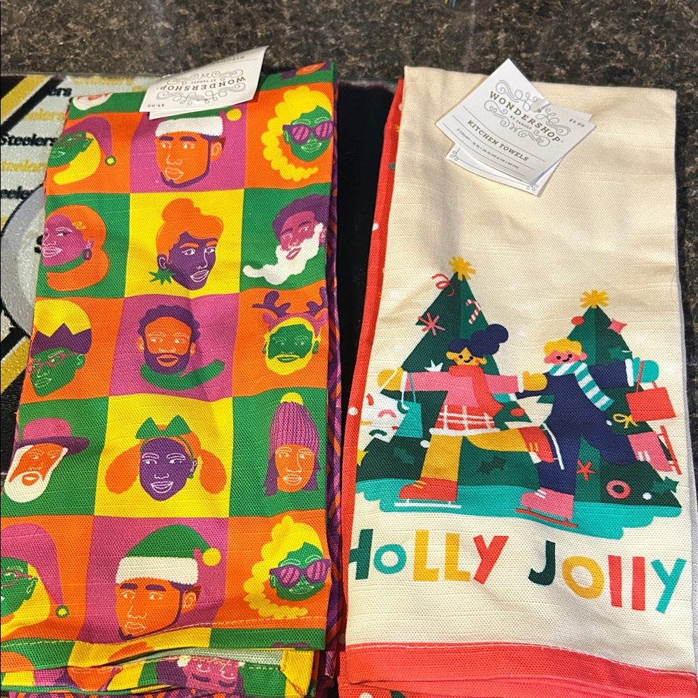 Wondershop Multicolor Kitchen Towels